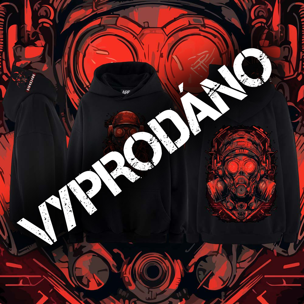 Unisex mikina Biohazard limitovaná edice