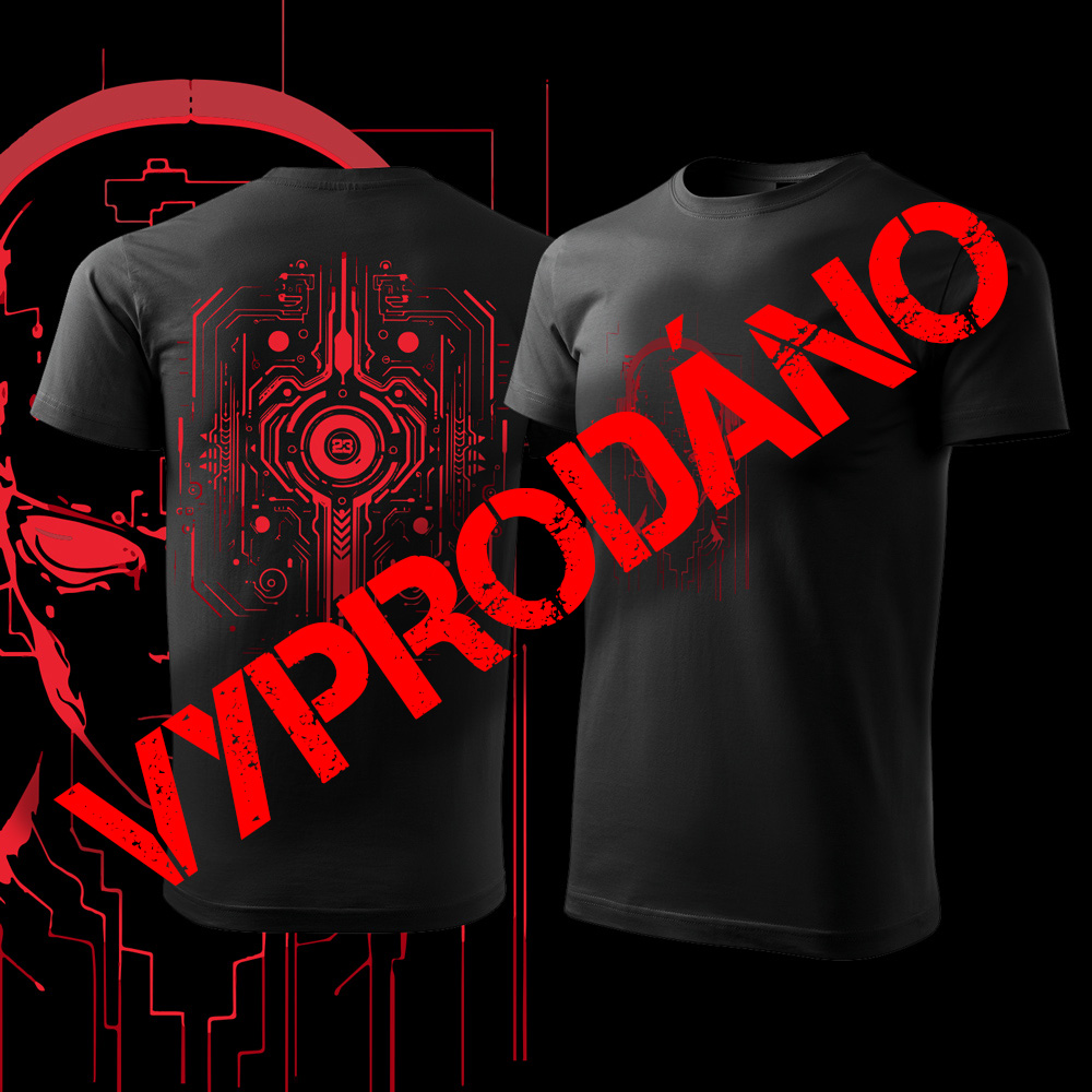 Tričko Cyborg limitovaná edice 