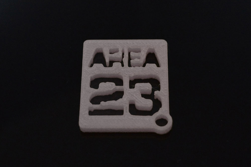 Klíčenka Area23-šedá